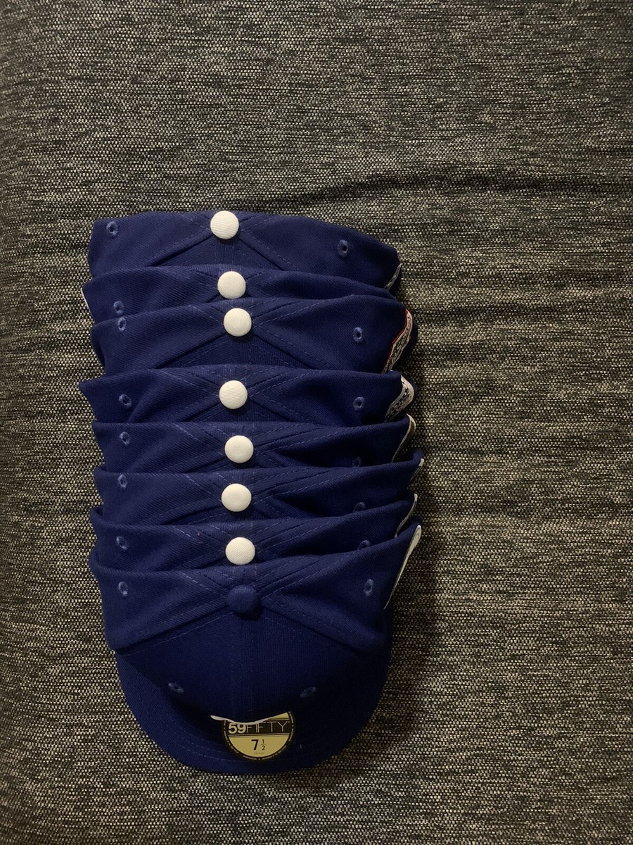記念グッズ Dodgers Champions Fitted Cap 7 1/2 New Era L.A Dodgers Blue Fitted Hat MLB 7th World Series
