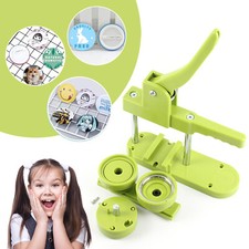 25/32/37/44 MM Button Maker Machine Installation-Free Pin Badge Punch Press KioN