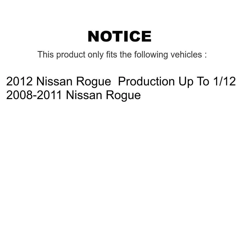 [Front Right] Suspension Strut Coil Spring Assembly 78A-11734 For Nissan Rogue - Image 2 of 2