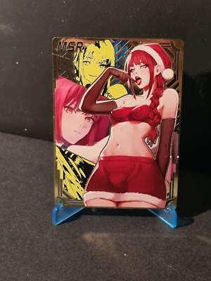 MAKIMA - KETTENSÄGE MANN - SEXY WEIHNACHTEN - GOLD METALL KARTE - MSR - 143/200 - WAIFU