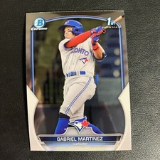 2023 Bowman Chrome 1st Bowman Gabriel Martinez Toronto Blue Jays #BCP-45