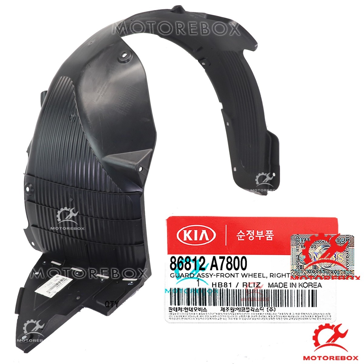 ✓ Genuine ✓Fender Liner RIGHT Passenger Side for 2017-2018