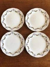 Four Royal Wessex China "Spring Garlands" Side Plates High Tea