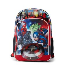 Marvel Universe Avengers Boy's 17" School Backpack Bag NEW NWT