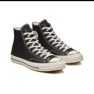 Size 7 - Converse Chuck Taylor All Star 70 High Black