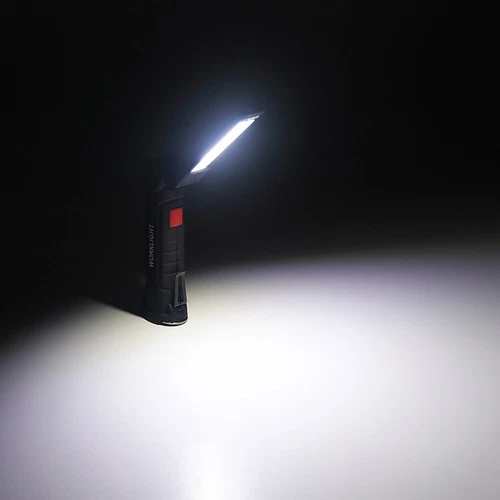 COB LED Rechargeable Work Light Magnetic Inspection Torch Lamp Flexible Cordless - Picture 16 of 31