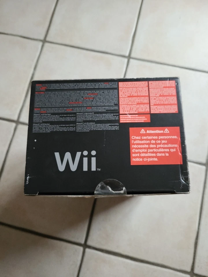 Nintendo Wii Console Mario Kart Pack - Noire / En Boîte / Neuf - Photo 4/4