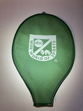 Vintage ABC Wide World of Sports Tennis Racquet Cover With Zipper 70  s