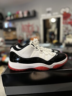 Size 11 Jordan 11 Retro Low Concord-Bred AV2187 160 100