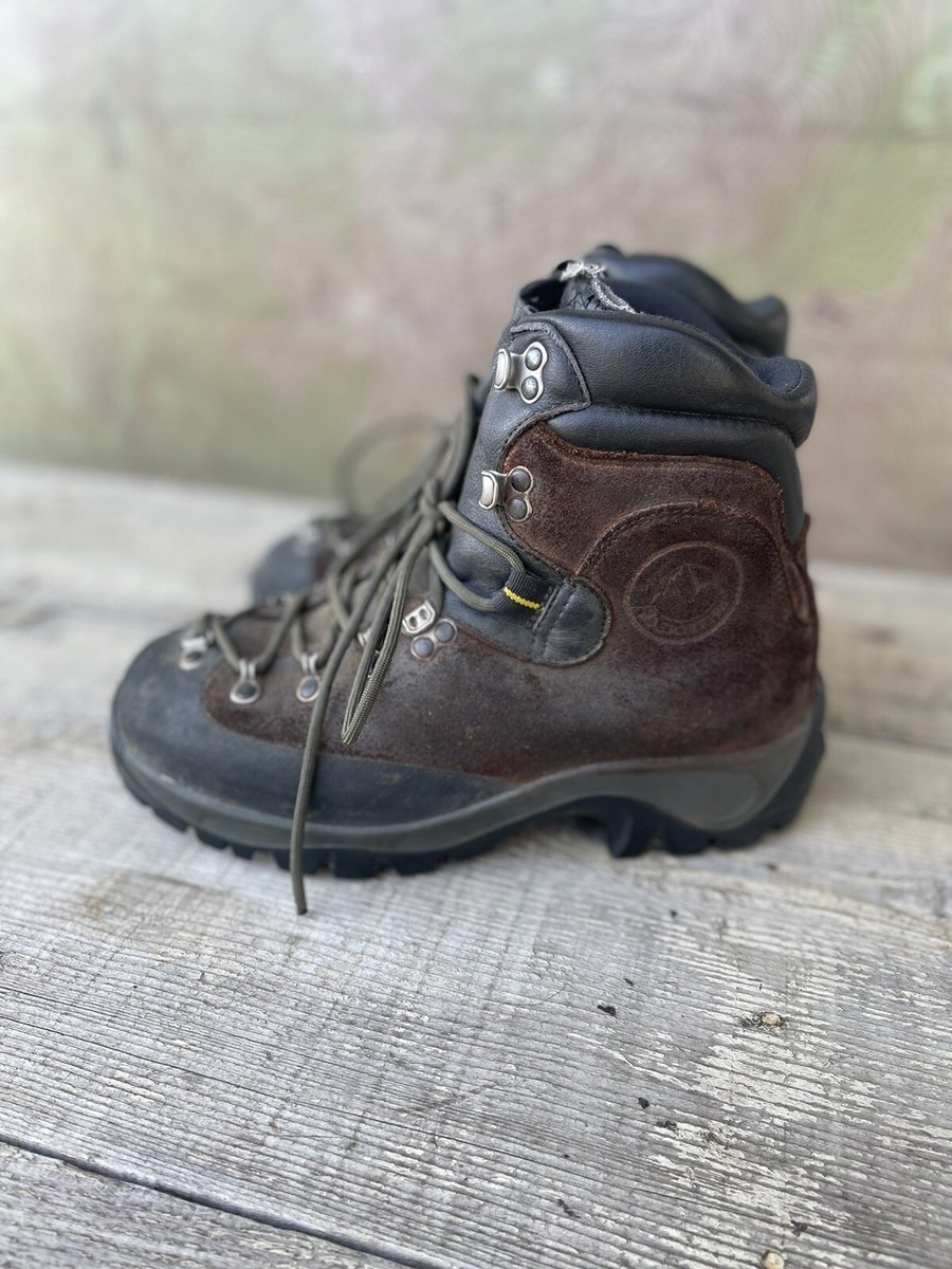 LA SPORTIVA Makalu Mountaineering Size 40 Brown Leather  display picture 1