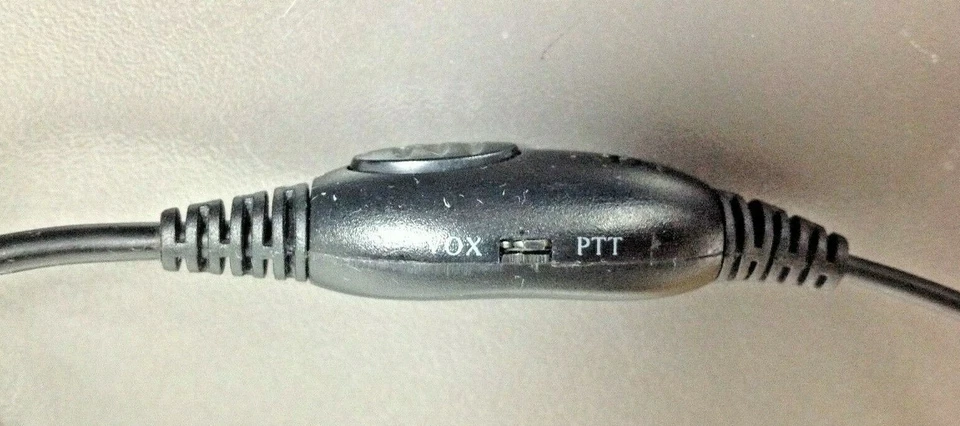 Ear Hook D Configuration, Boom Mic, PTT and Volume In Line ICOM or MAXON - Image 3 of 4