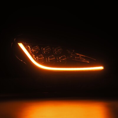 AlphaRex NOVA Alpha-Black LED Headlights for 2021-2025