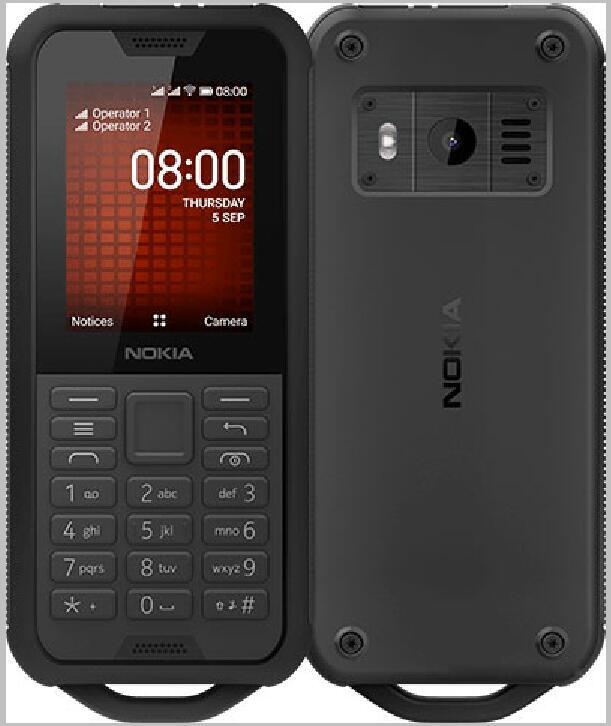 Nokia 800 Tough 4G LTE GPS Unlocked WIFI Original 2.0MP Camera