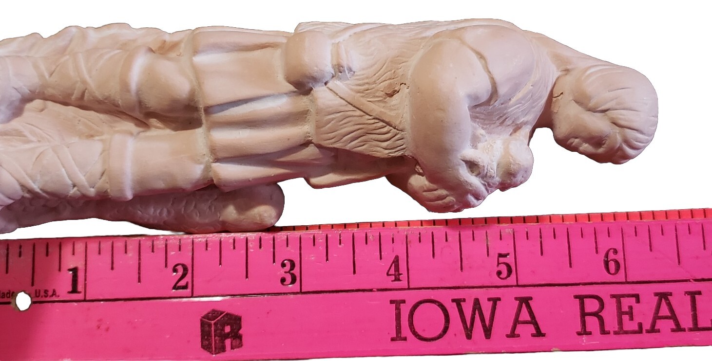 Vintage Terracotta/Clay Nativity Scene Creche Replacement - Shepherd & Sheep 