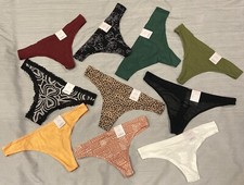 Auden Women's Thong Underwear, SZ: M 8-10 , You Choose Color