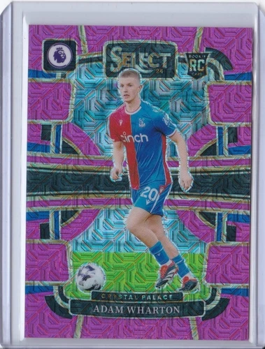 2023-24 Panini Select Premier League - Terrace Pink Mojo Prizm #38 Adam Wharton