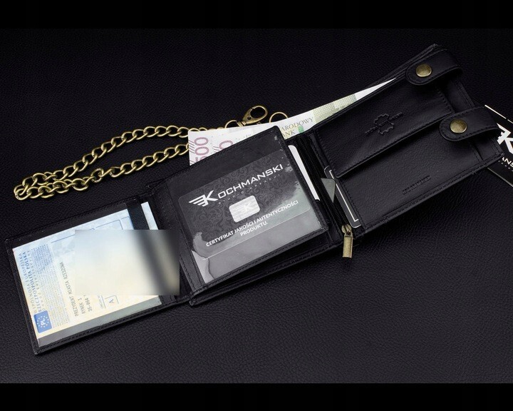 Men's Black Soft Leather Wallet with RFID Blocking Protection Credit Card Holder image 2
