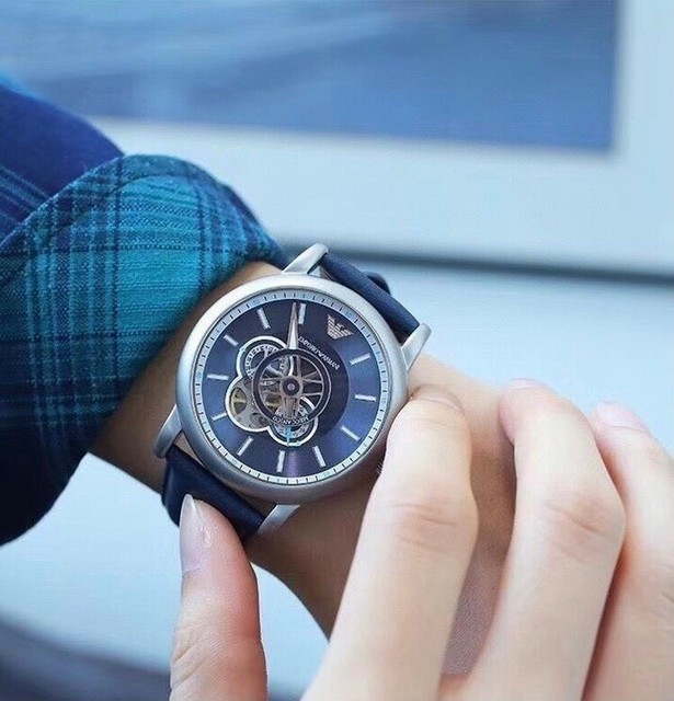 Emporio Armani Watch Luigi AR60011 Men's Regular Imports Blue for sale  online | eBay