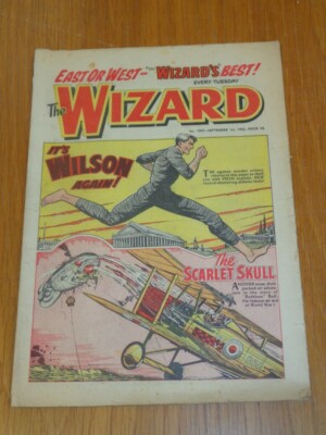 WIZARD #1907 1ST SEPTEMBER 1962 DC THOMSON BRITISH WEEKLY COMIC*