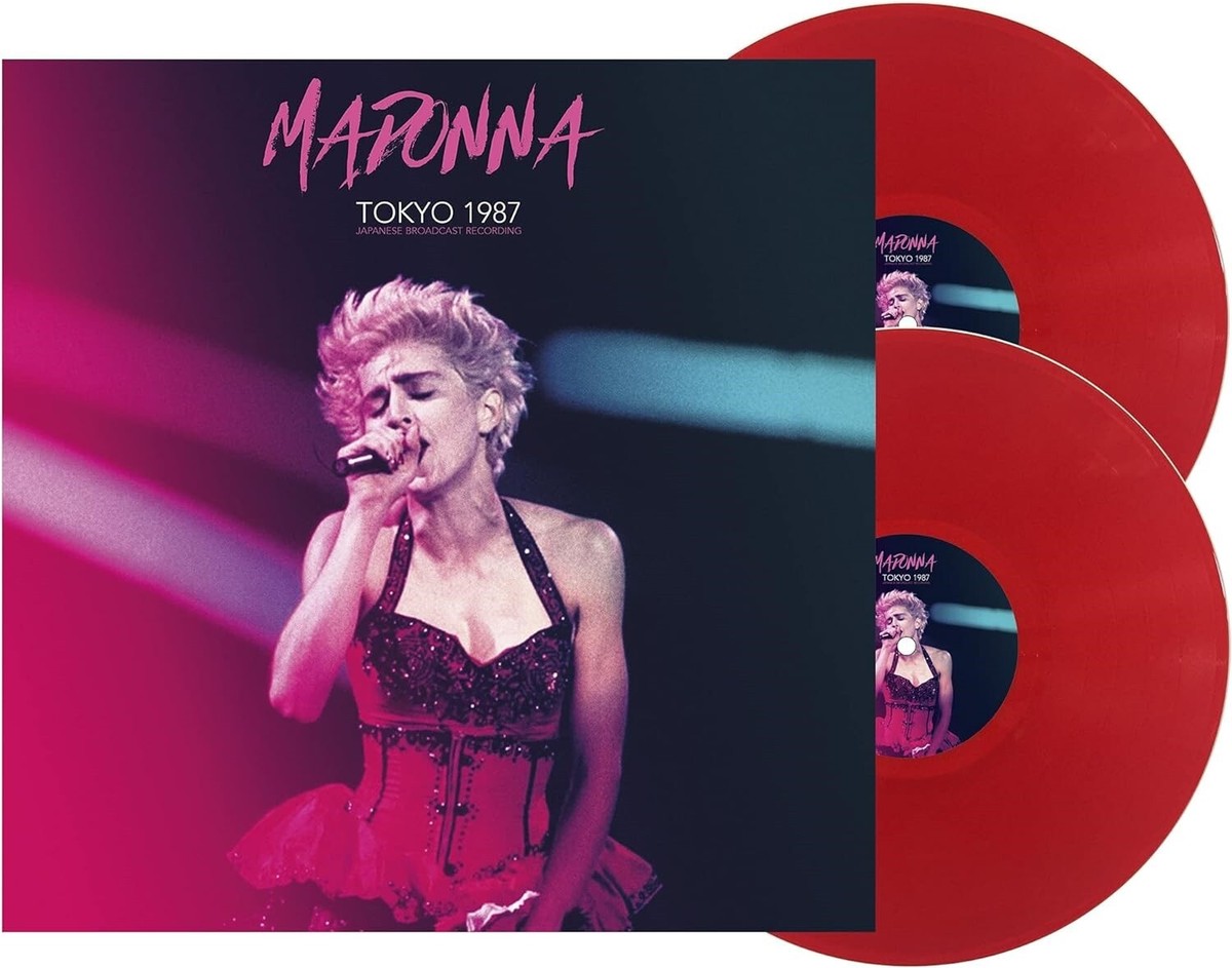 MADONNA- Live Japan, 1987 Tokyo 2-LP (NEW 2020 Coloured Vinyl RED