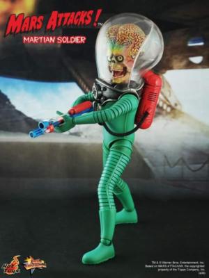 Hot Toys Mars Attacks Martian Soldier 1 6 Figure for sale online