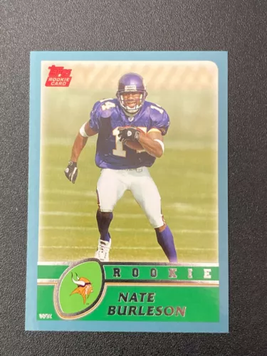 2003 Topps Nate Burleson #363 Rookie Football Card Minnesota Vikings