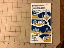 1983 Tourist Map of BELGIUM - aprox 24 x 29" - says dan on cover page