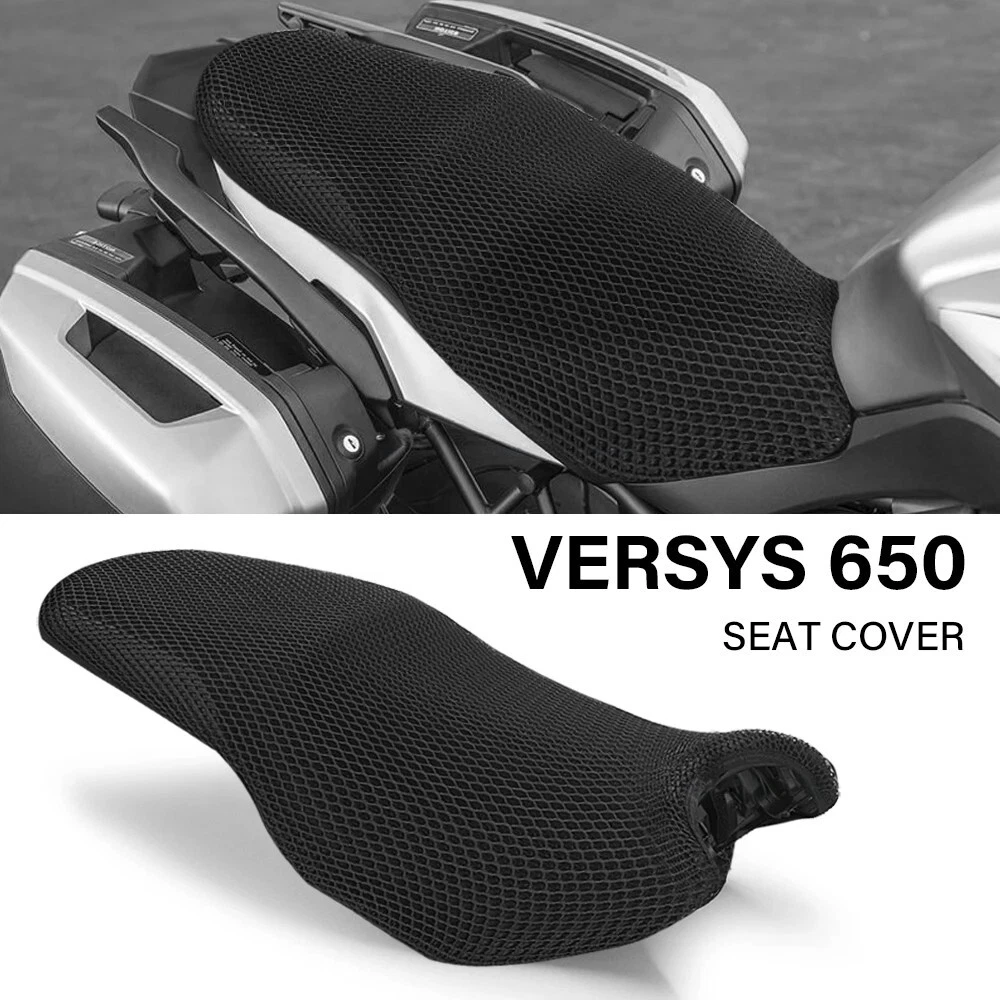 FMX Black TG Seat Cover For Kawasaki Versys 650 – Waterproof Rubber Cover (Free Shipping!)