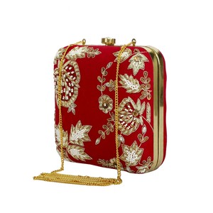 red party purse