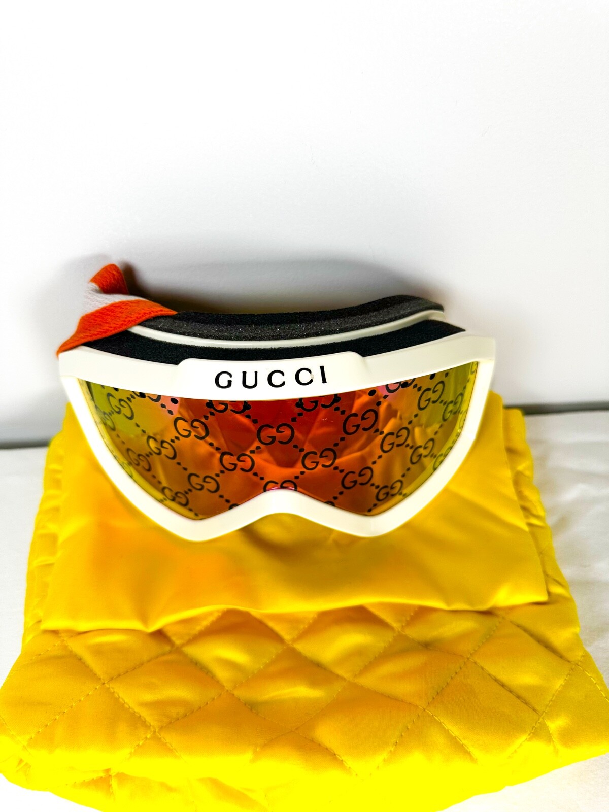 Authentic Gucci Monogram Ski Goggles – Iridescent… - image 3