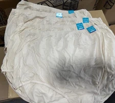 5 pairs Vanity Fair Cotton Panties Briefs 15320 FAWN Size - 6~7~8~9~10 $5 Each