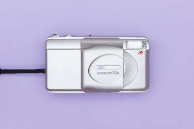 Olympus Superzoom 70 G 35mm Point and Shoot Compact Film Camera
