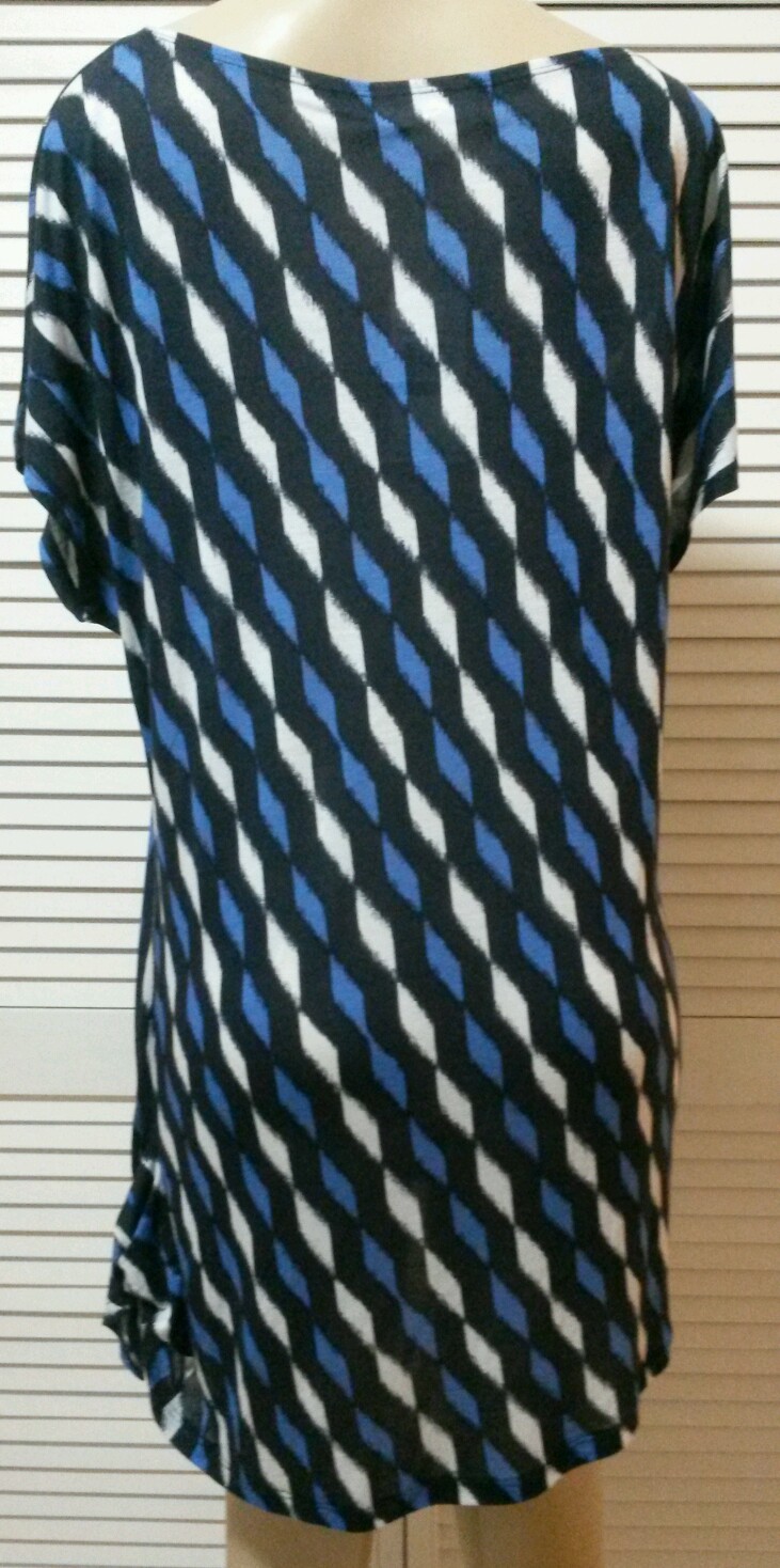 MICHAEL MICHAEL KORS Patterned Top With Side Tie Size Large* image 2