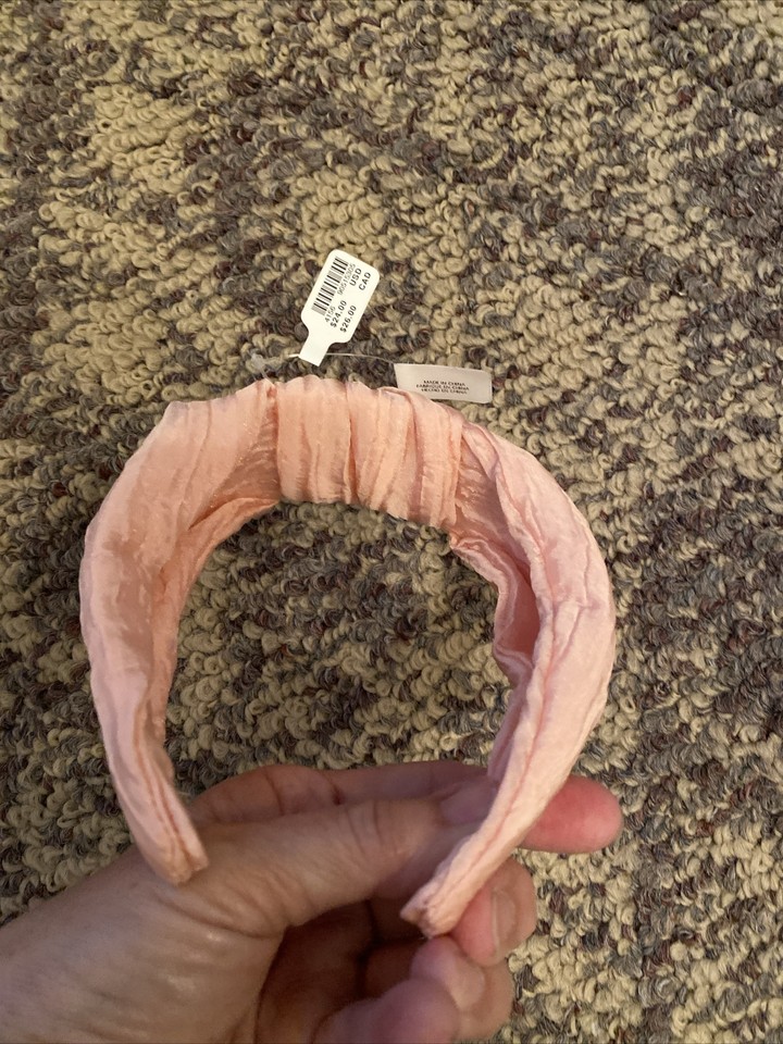 Anthropologie, Everly Knot Headband, Pink eBay