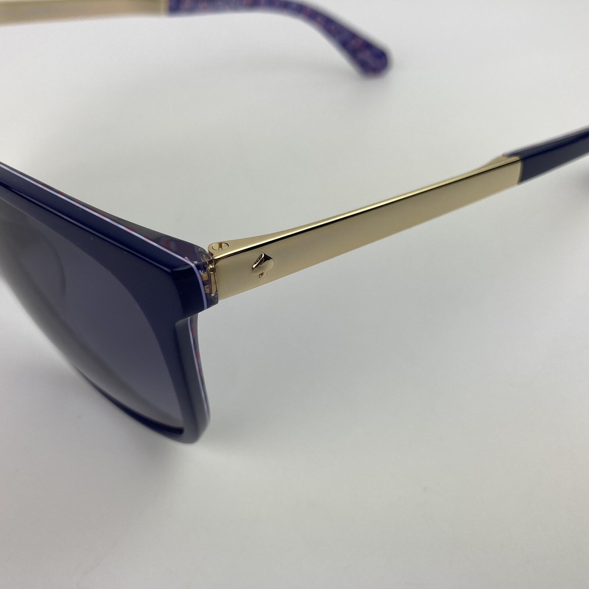 Kate Spade New York: Hello Sunshine Sunglasses, Navy Cat-Eye Frames, Floral, NEW ✨ New for 2026: Kate Spade sunglasses have arrived! Fresh  main image 2
