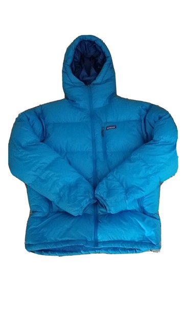 patagonia men's down sweater jacket big sur blue