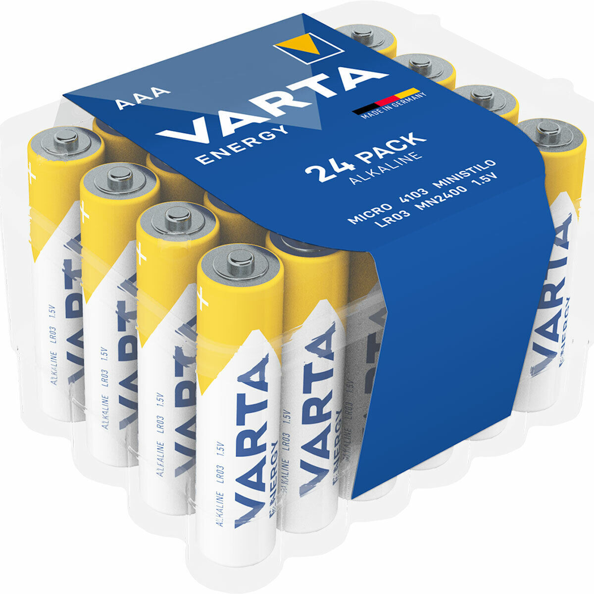 VARTA+Energy+4103+AAA+Batterie+-+Alkalimangan%2C+24+St%C3%BCck online  kaufen | eBay