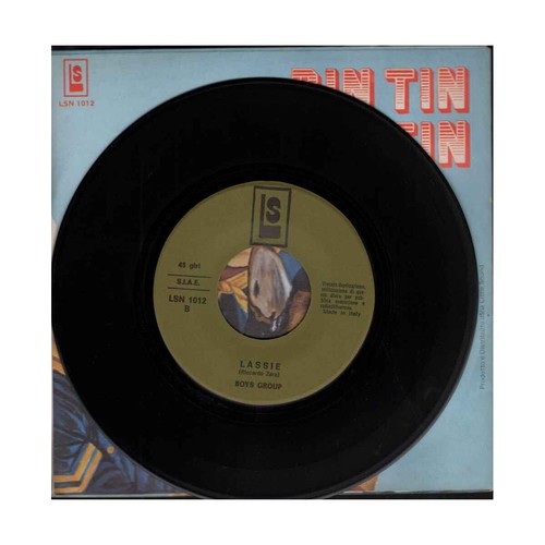 Boys Group 45giri 7" Rin Tin Tin / Lassie Nuovo LSN1012 - Imagen 2 de 2