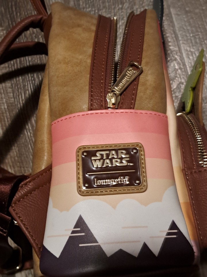 Loungefly x Star Wars The Mandalorian Bantha Ride Cosplay Mini Backpack ...