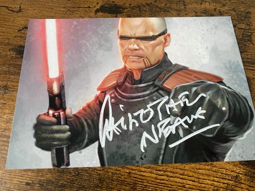 CHRISTOPHER NEAME Ghostbusters Star Wars Jedi Knight Signed Autograph 4x6 Photo