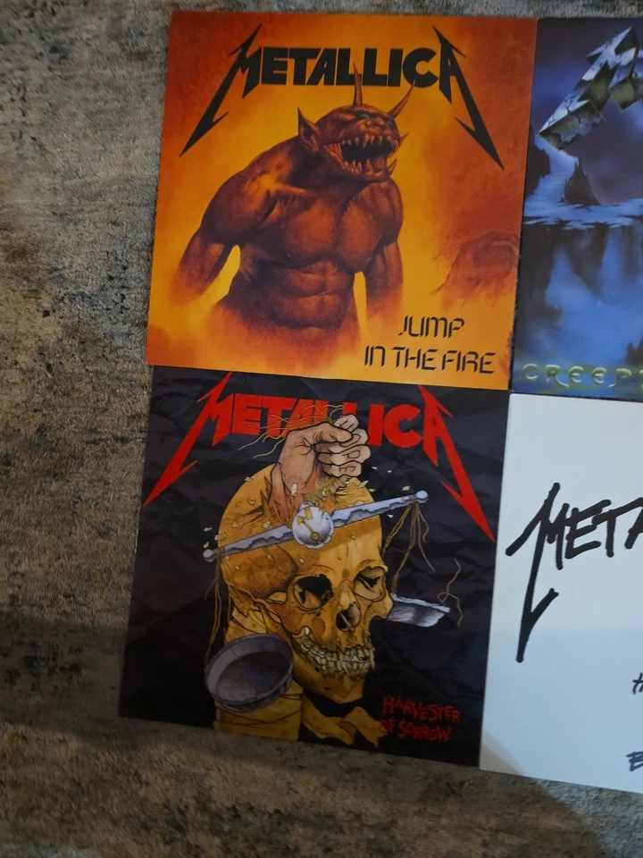 METALLICA The Good, The Bad & The Live 12" 6 ½ Year Anniversary BOX 1990 RARE - Image 3 of 4