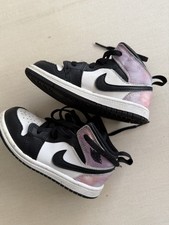 Toddler Baby Sneakers Shoes Nike Jordan 1 Mid Zen Master Size 9c