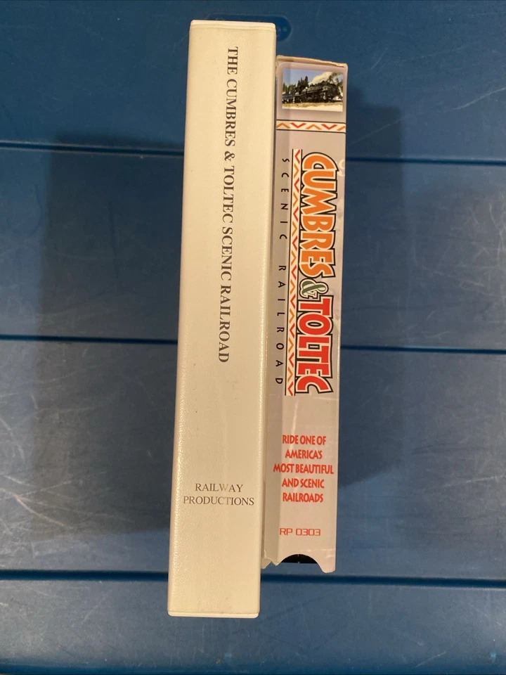 Rare Railway productions VHS Cumbres & Toltec Scenic Railroad 1993 Steam Trains - Image 2 of 4