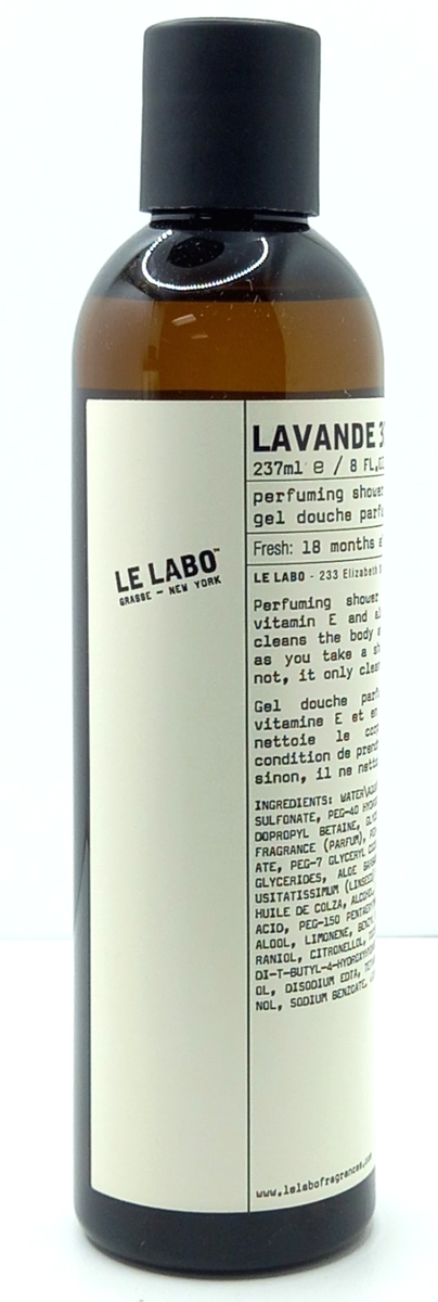LE LABO LAVANDE 31 SHOWER GEL UNISEX 8.0 Oz / 237 ml BRAND NEW