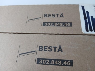 IKEA Besta 17225 Suspension Rail Mount 302.848.46  Length 23 5/8 