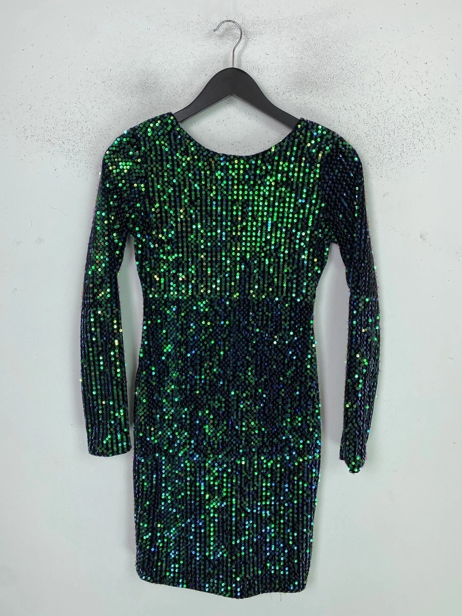 motel rocks emerald green dress Dresses for Women with Sequins for sale Sequin Colour:Black / White renew-after-hwln Ingrid & Isabel Seamless Smocked panel and hidden