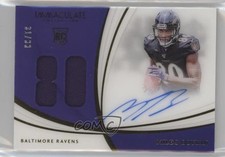 2019 Panini Immaculate Numbers Rookie 31/80 Miles Boykin #NRPA-MB Patch Auto wd9