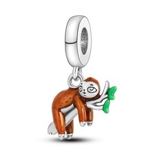 Original 925 Silber DIY Charm CZ Verschiedene Tiere Anhänger für Frauen Armband