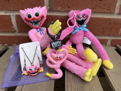   Konvolut Figur Drehkopf Plüsch Tasche Clip Poppy Playtime Kissy Missy Toys  