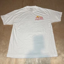 In-N-Out Burger Classic T Shirt Unisex Size Large White